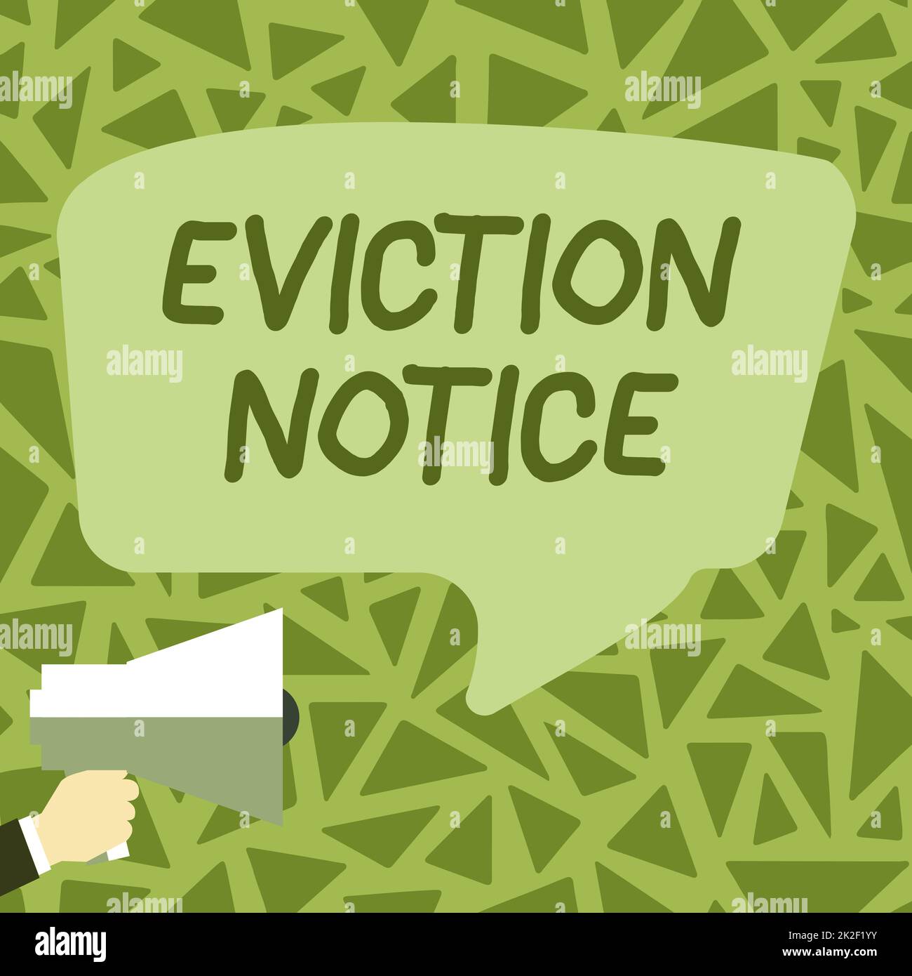 Writing displaying text Eviction Notice. Business approach an advance