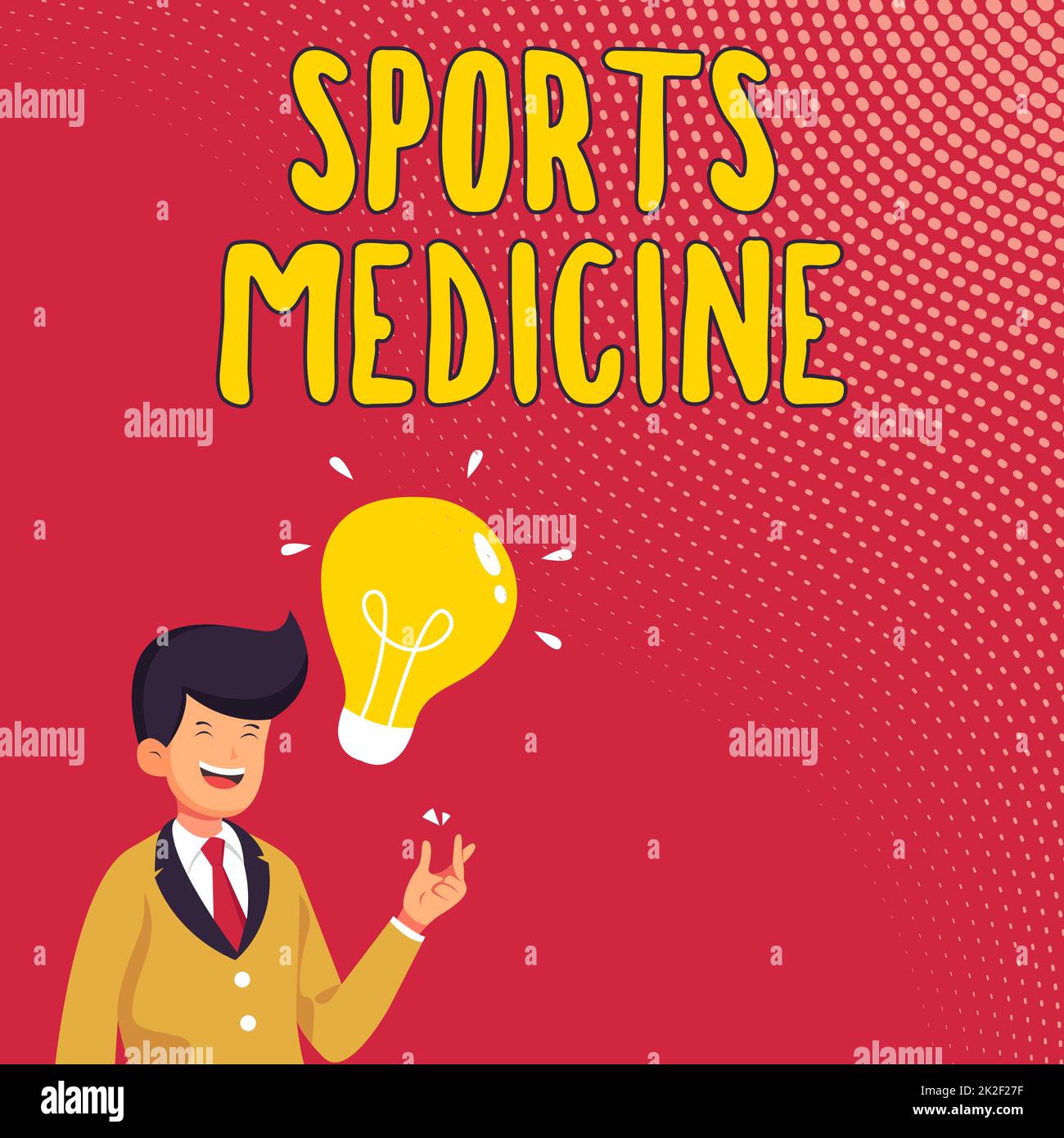 Text sign showing Sports Medicine. Word for Treatment and prevention of