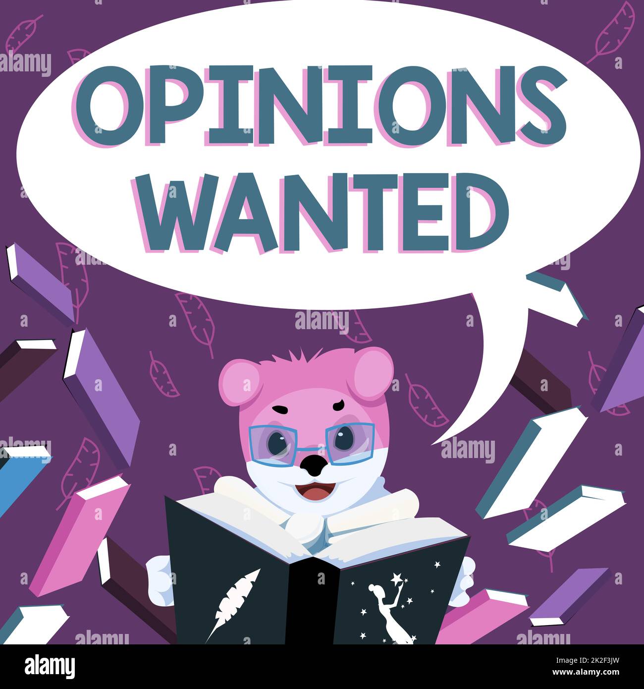 Text showing inspiration Opinions Wanted. Business concept judgment or