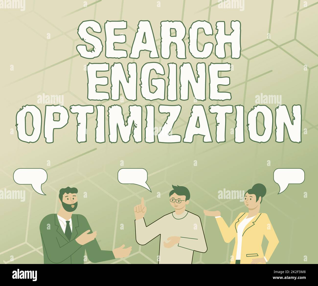 Text showing inspiration Search Engine Optimization. Business idea Increase of business website traffic and analytics Partners Chatting Building New Wonderful Ideas For Skills Improvement. Stock Photo
