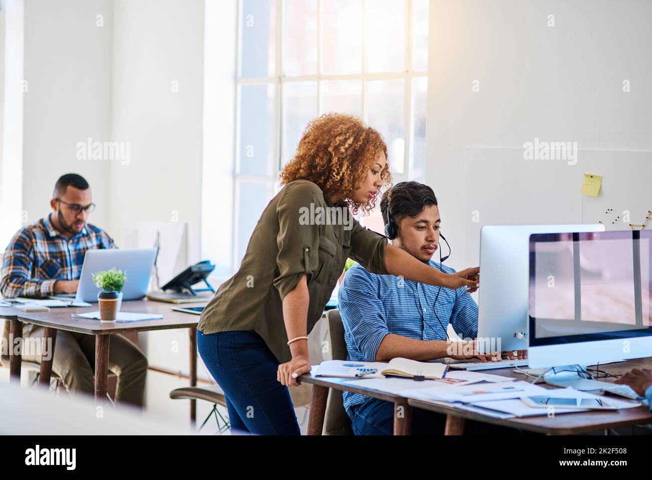 When the customer calls, direct them here. Shot of a young phone