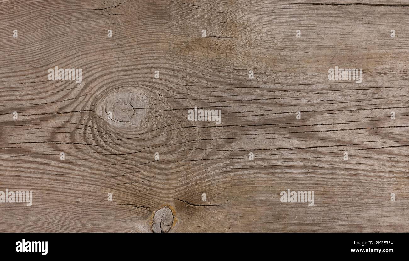 Old weathered gray wooden background Stock Photo
