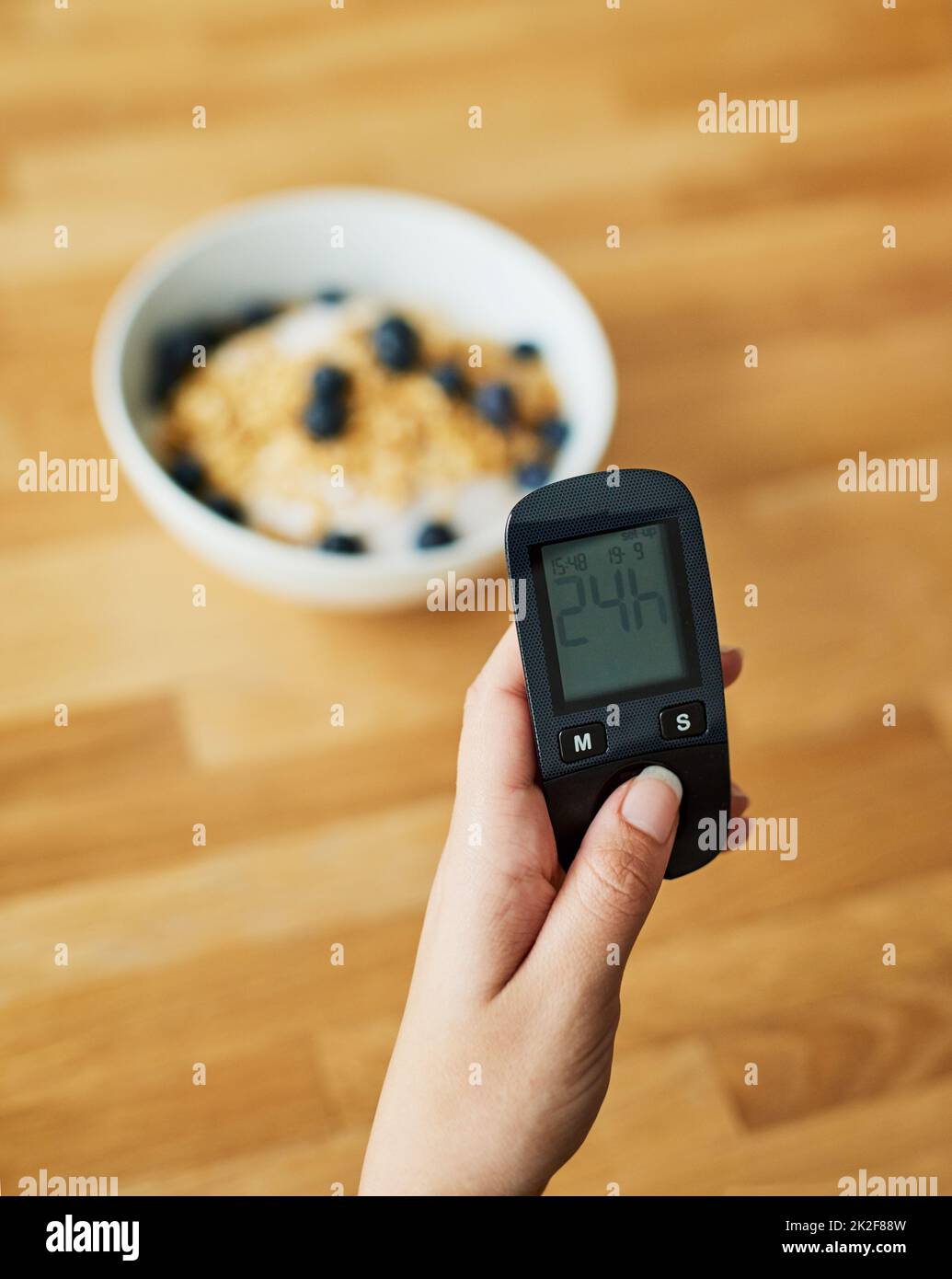 Everything looks good. Closeup shot of an unrecognizable woman testing