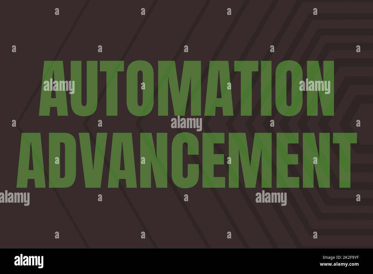 Inspiration showing sign Automation Advancement. Concept meaning growth