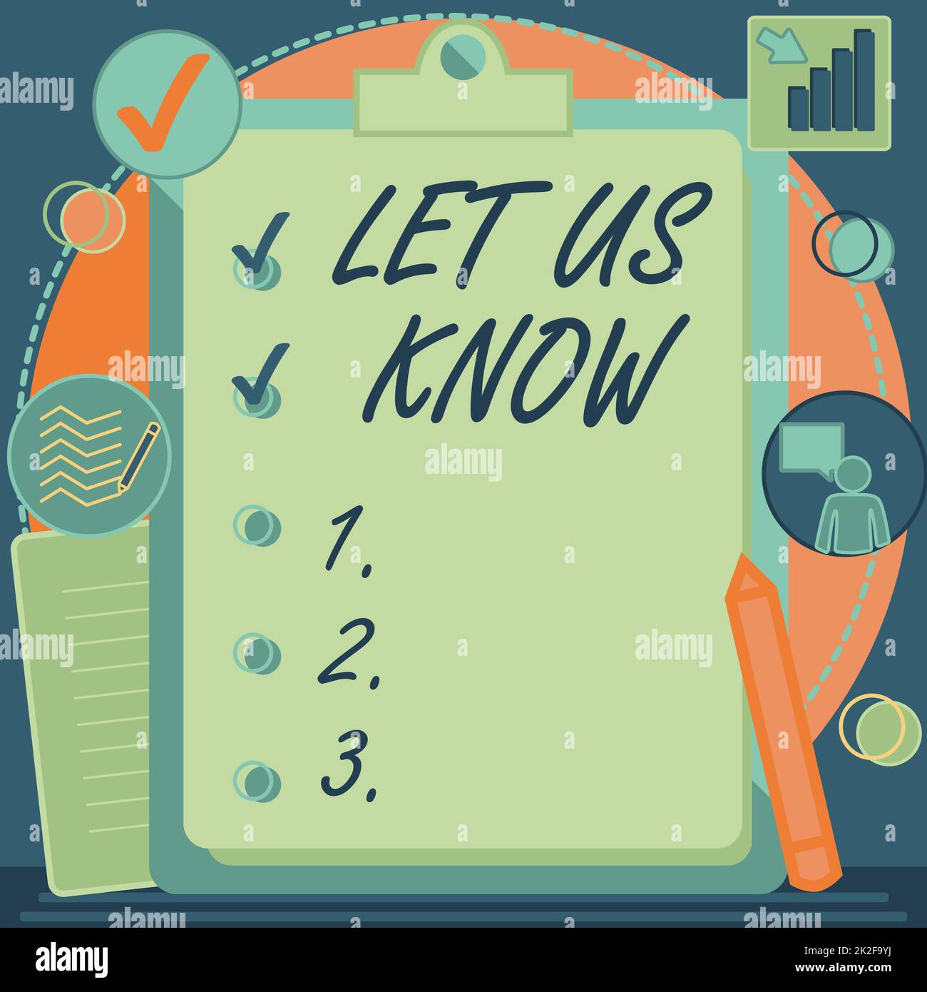 Text sign showing Let Us Know. Concept meaning Inform about a situation