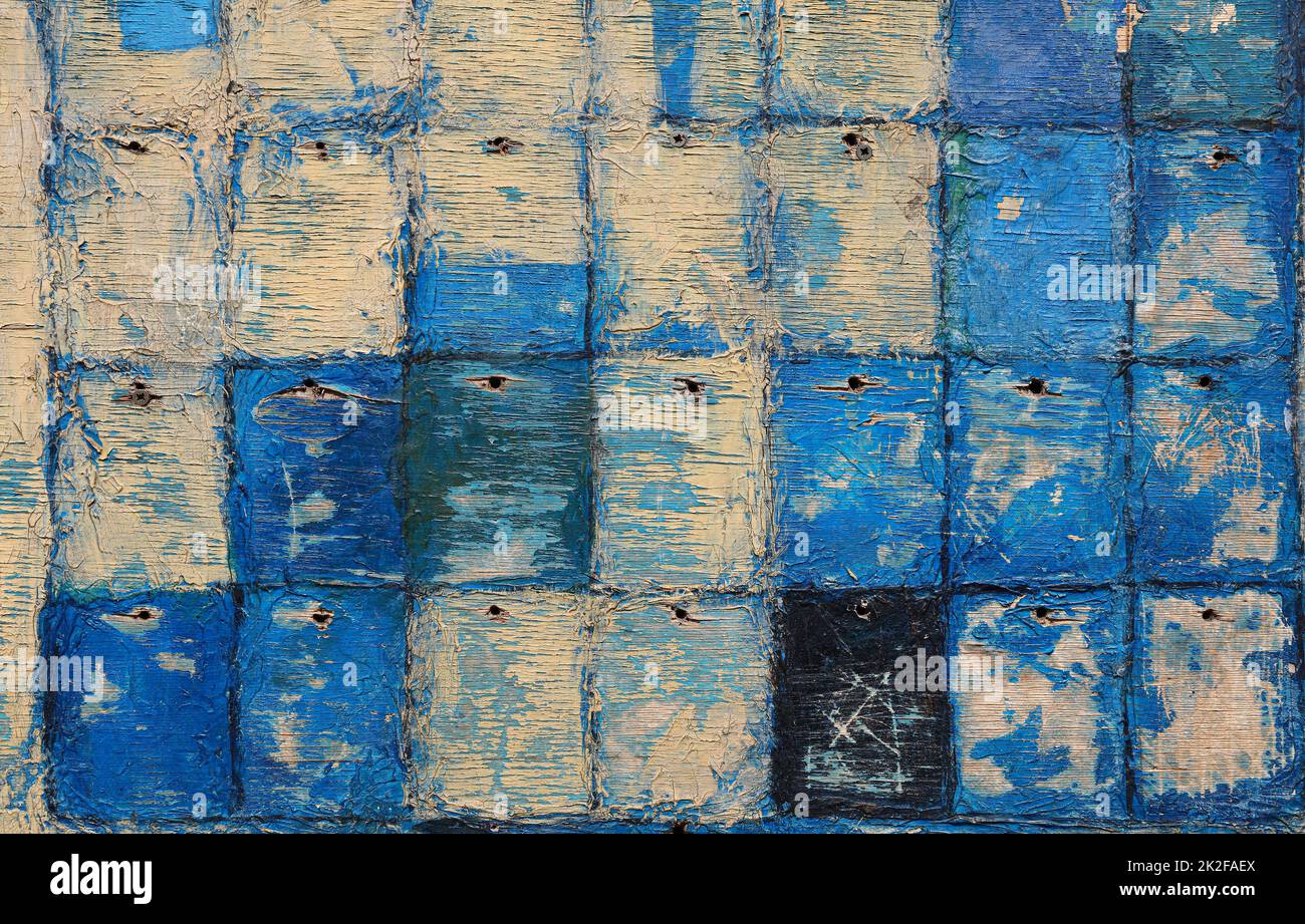 Abstract blue and white background Stock Photo