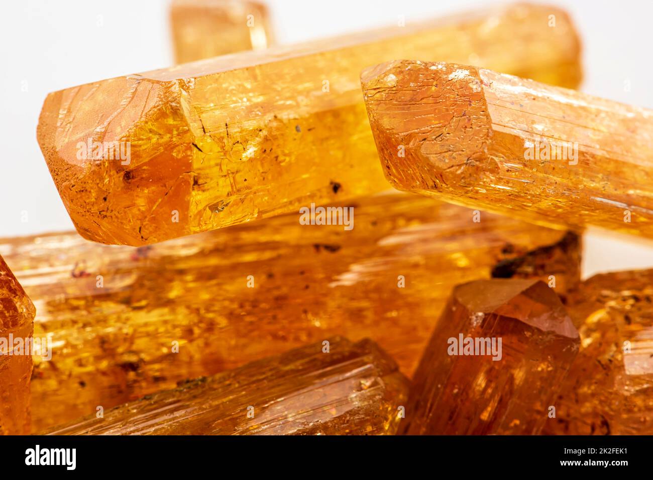 Photography of Brazilian imperial topaz in raw state Stock Photo - Alamy