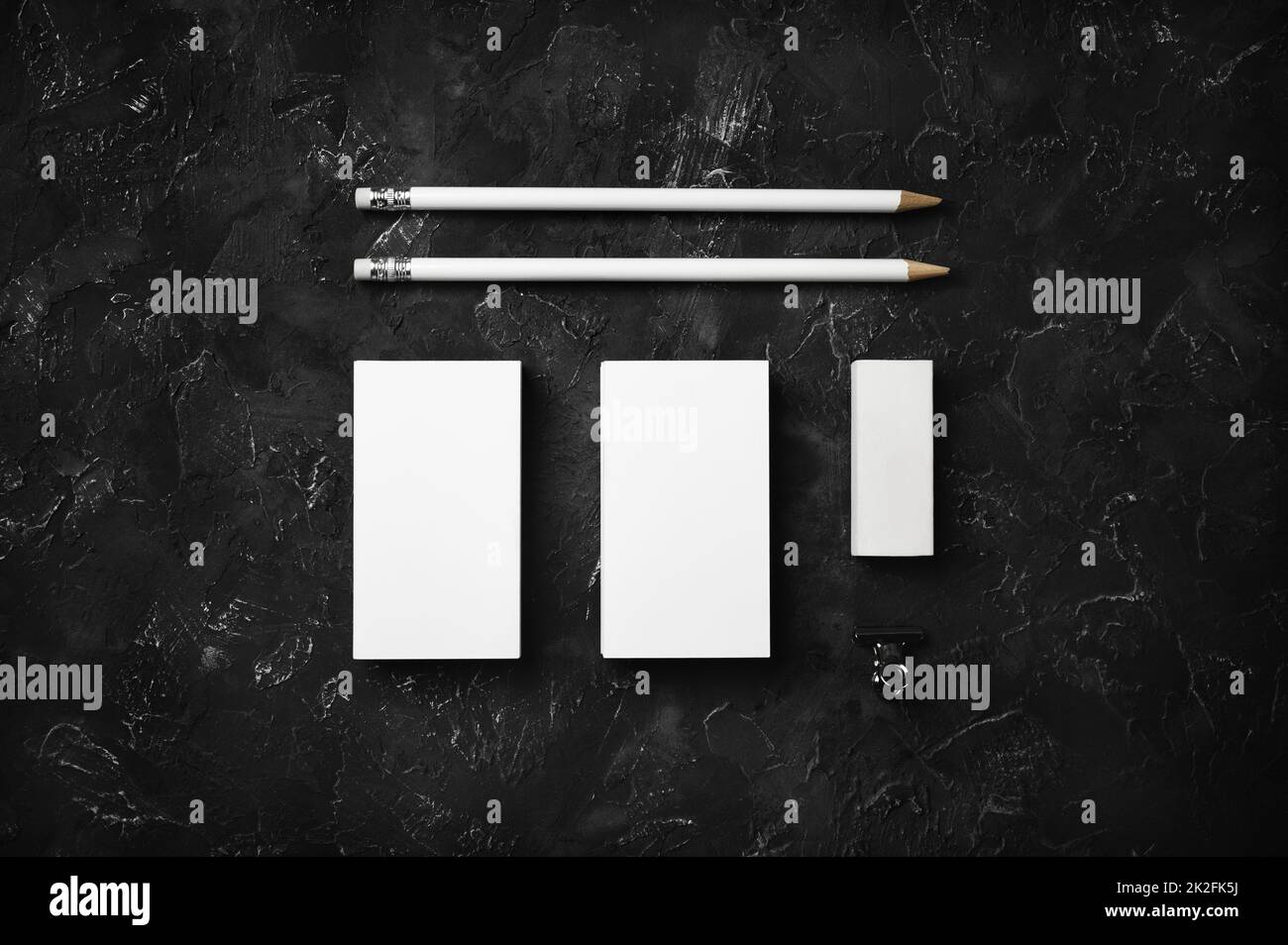 Blank stationery template Stock Photo - Alamy