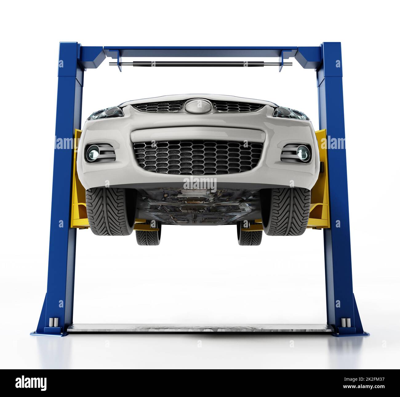 Car lift hi-res stock photography and images - Alamy