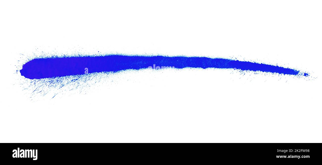 Stripe with blue color - Graffiti banner Stock Photo - Alamy