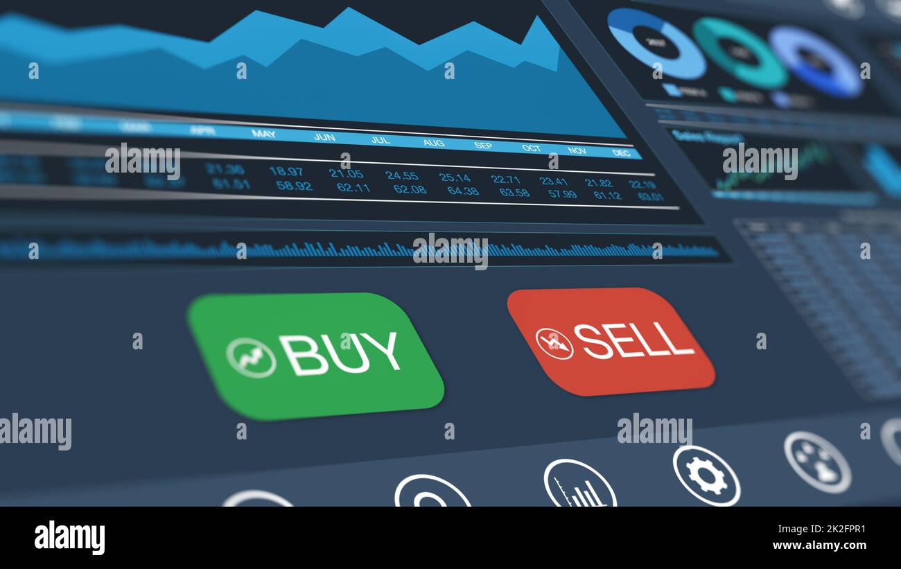 stock market app Stock Photo Alamy