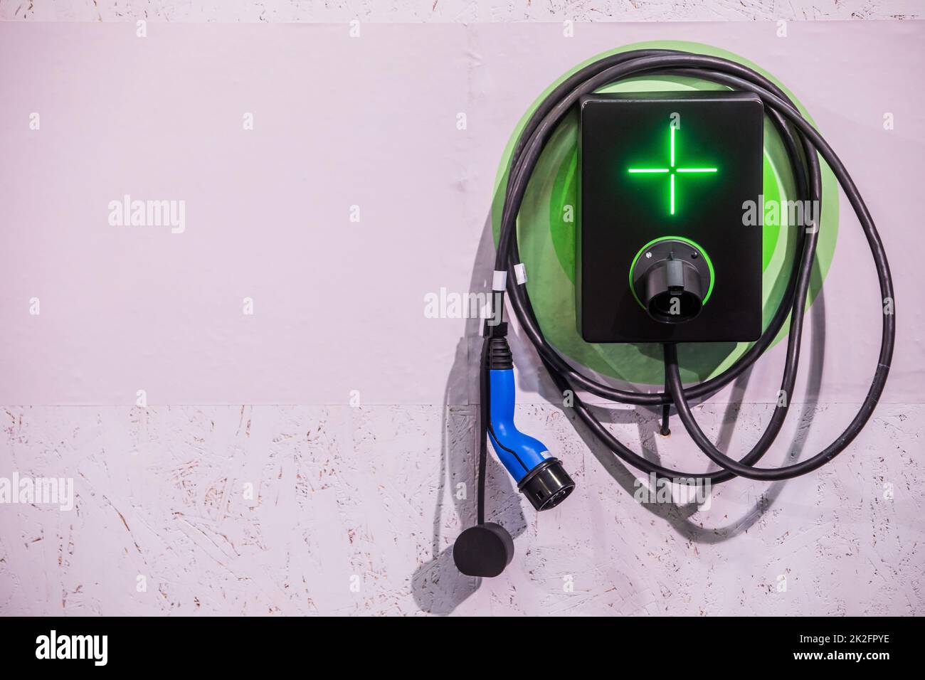 Charging plug for an electric car Stock Photo Alamy