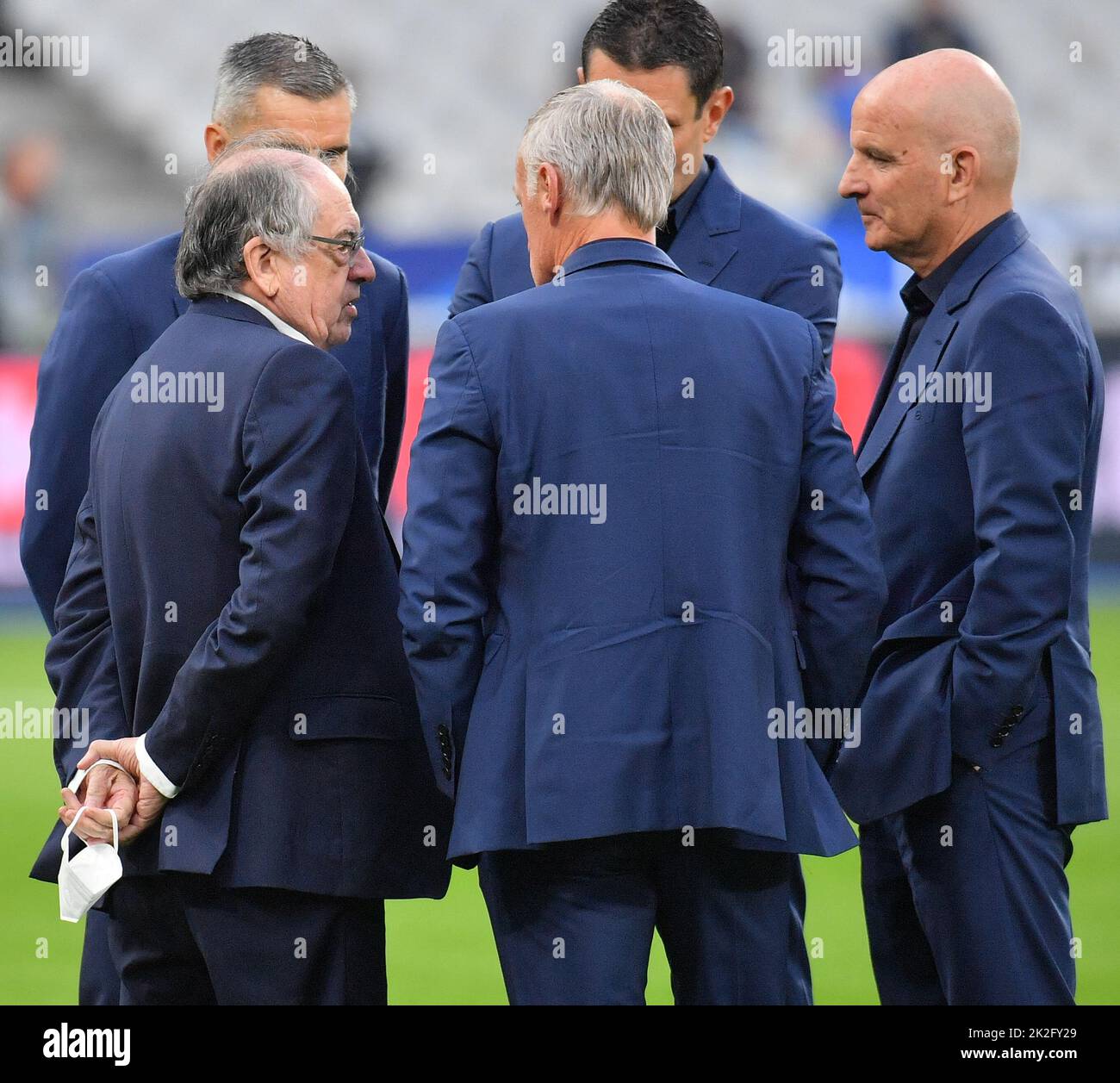 Saint Denis, France. 22/09/2022, President of the FFF Noel Le Graet