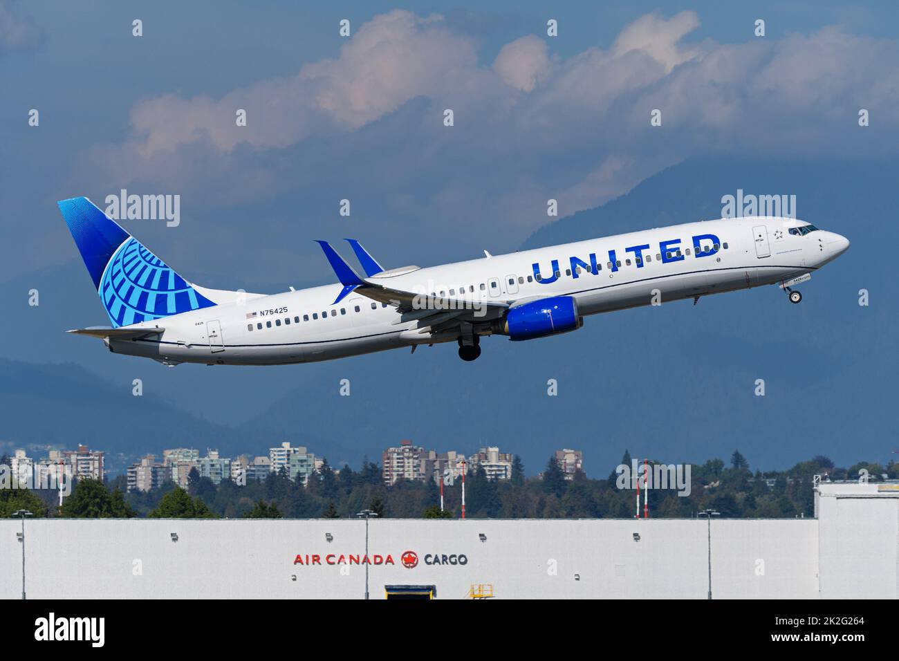 Richmond British Columbia Canada 22nd Sep 2022 A United Airlines 