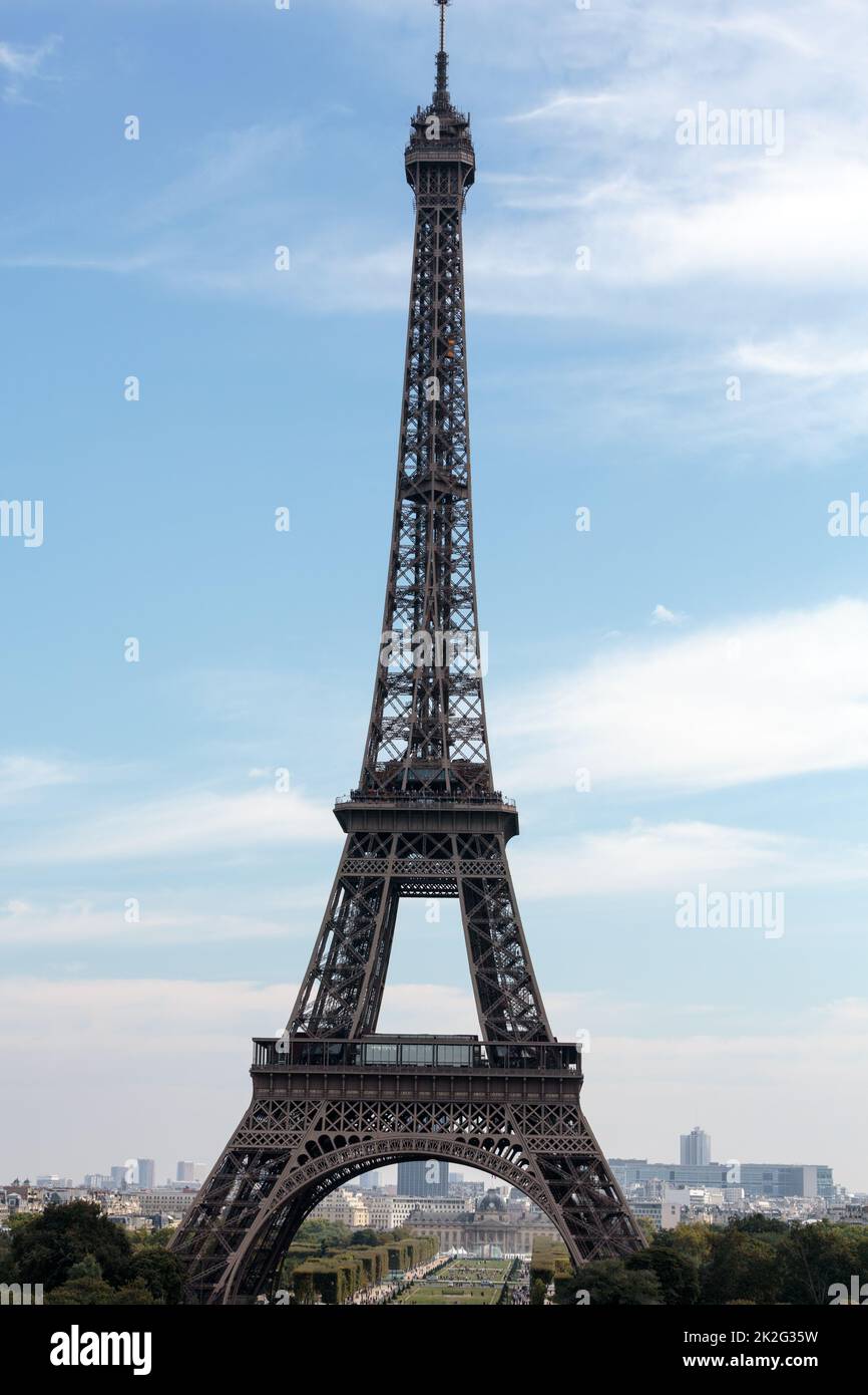 Eiffel Tower - The Most Famous Symbol Of Paris Stock Photo - Alamy