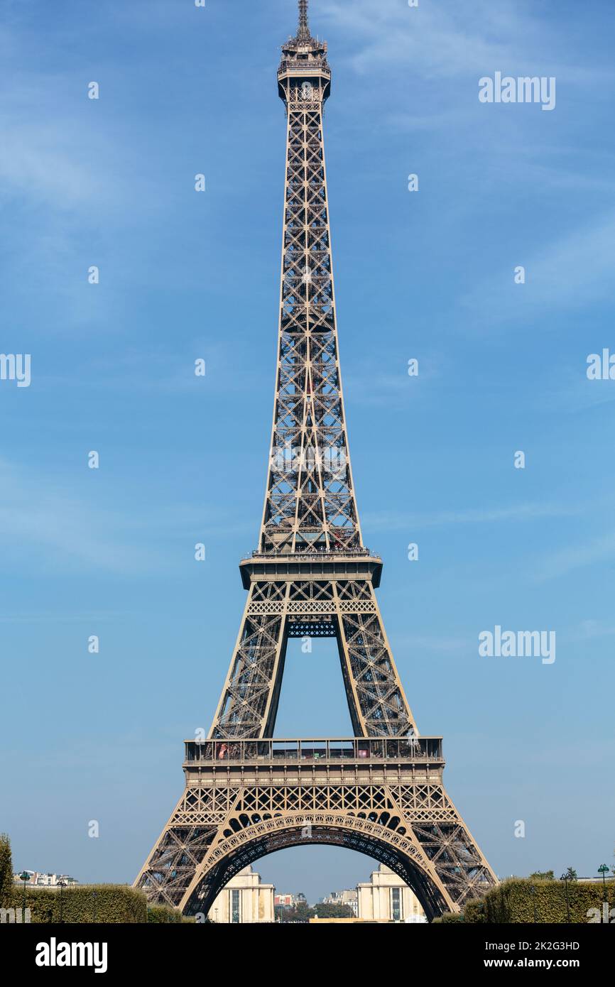 Eiffel Tower - The most famous symbol of Paris Stock Photo - Alamy