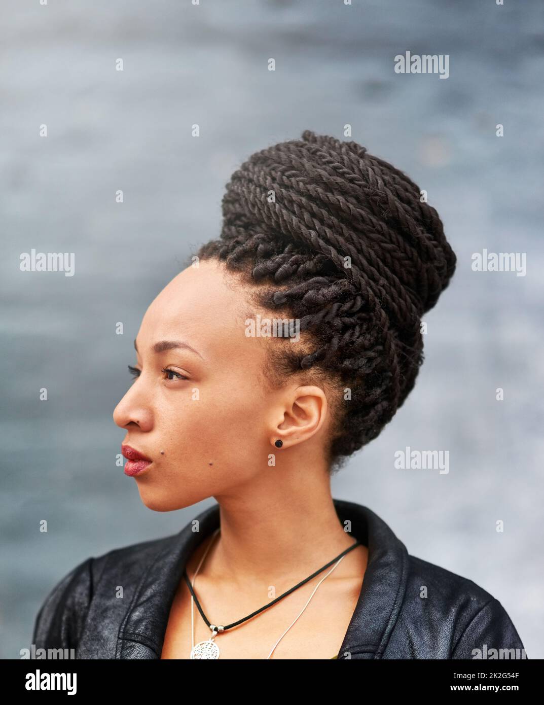 Braided bun hi-res stock photography and images - Alamy