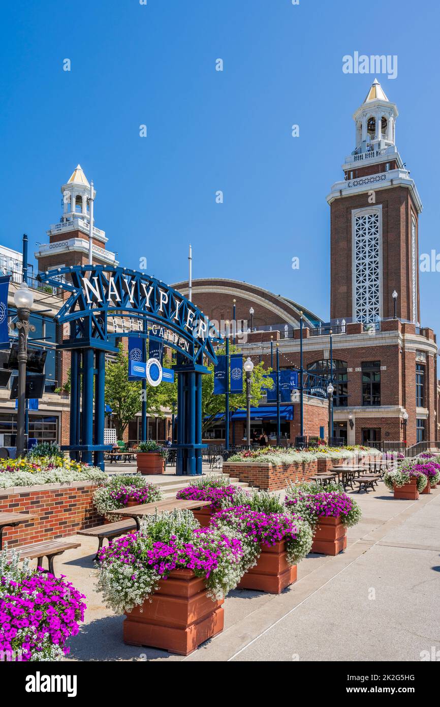 Navy Pier, Chicago, Illinois, USA Stock Photo Alamy
