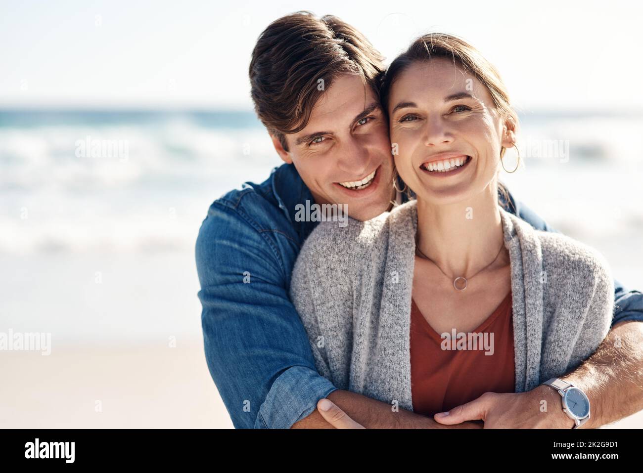Theres nothing we love more than a beach day. Shot of a middle aged couple spending the day at the beach. Stock Photo