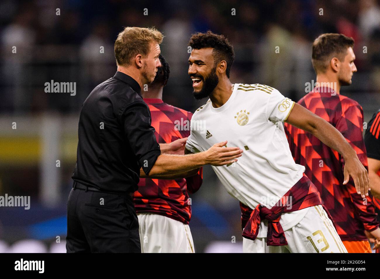 Bayern München players celebrating Nagelsmann return What’s Next: Bayern’s Road Ahead