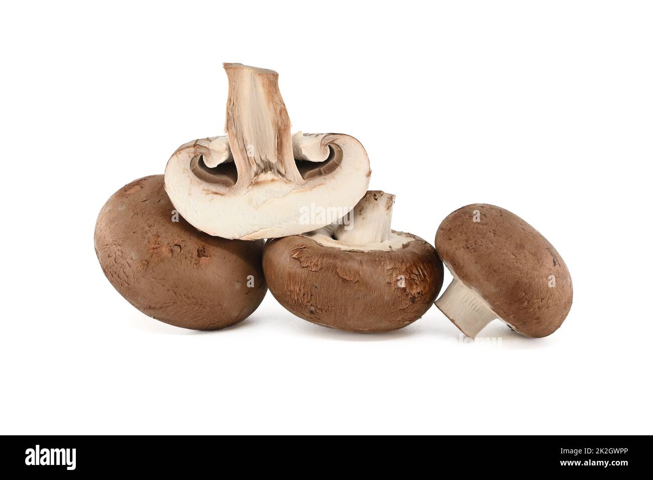 Fresh whole crimini (Baby Bella) mushrooms Stock Photo - Alamy