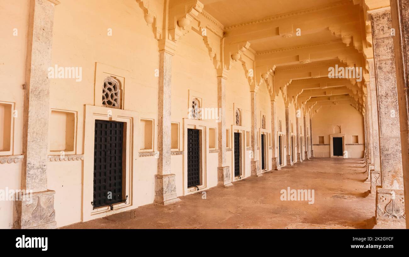 Meeting Hall Raj Darbar of Taragarh Fort Palace, Bundi, Rajasthan