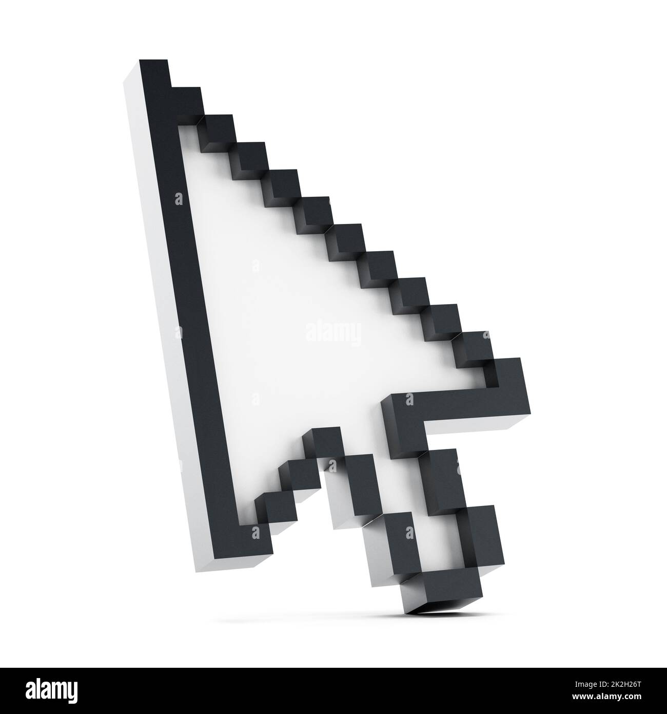 Arrow cursor icon Stock Photo - Alamy