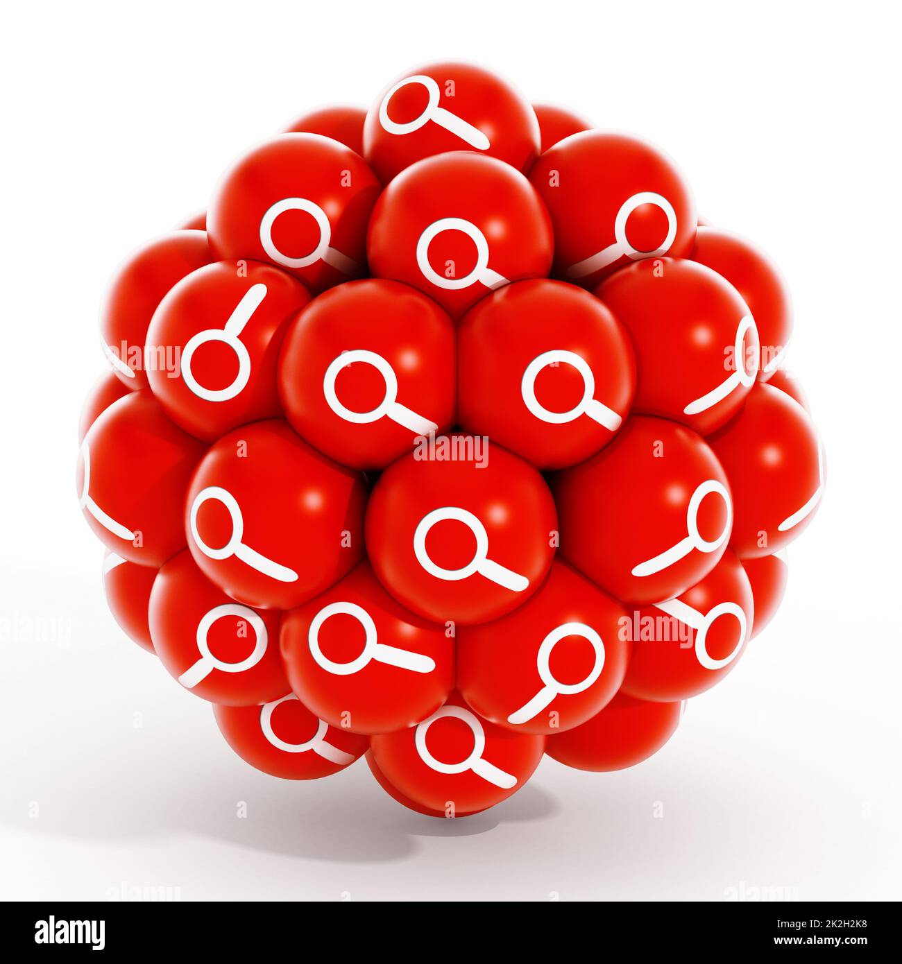 Magnifying spheres hi-res stock photography and images - Alamy