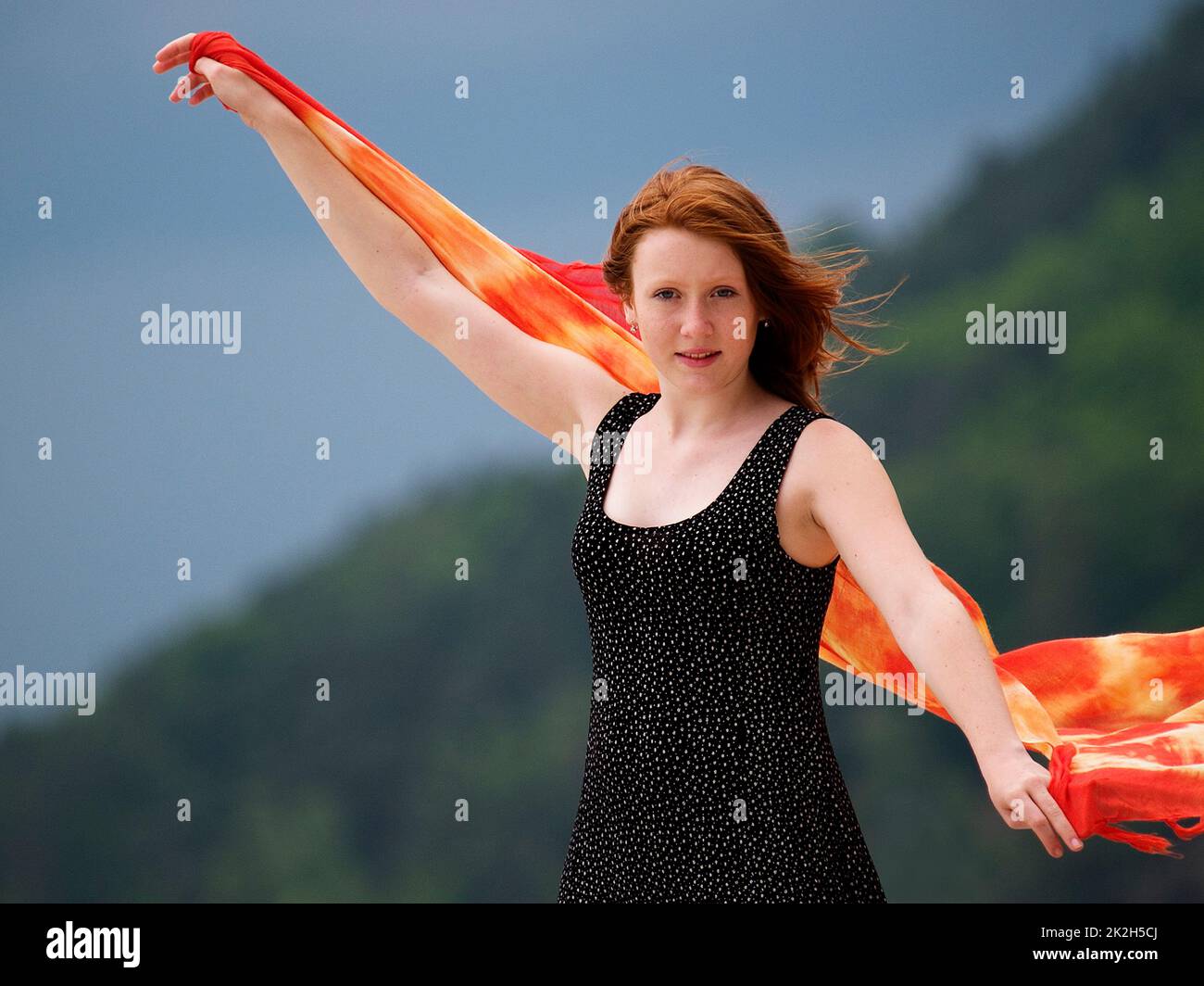 The Dance with the Wind I. Stock Photo