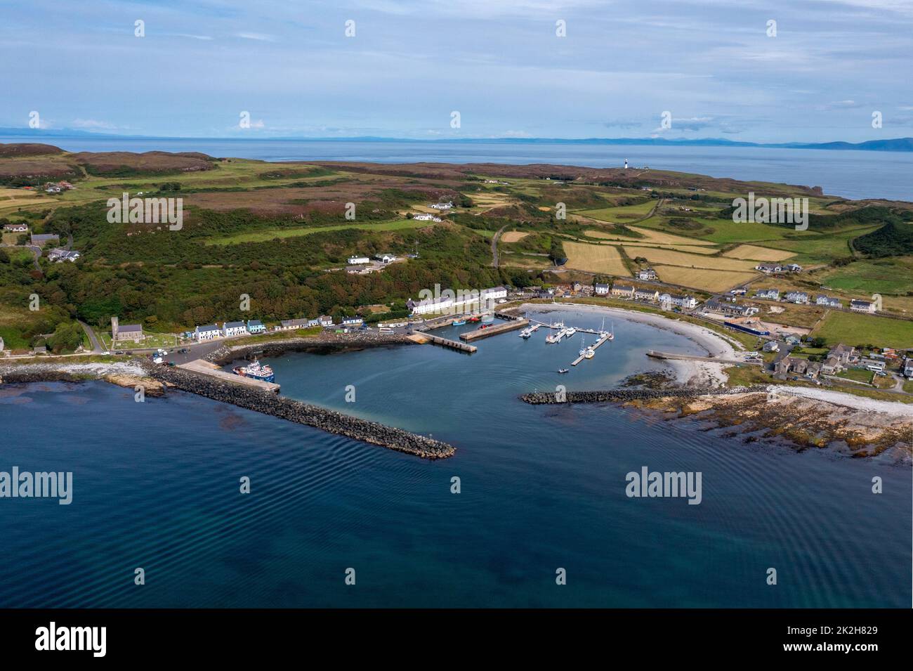 Rathlin Island off the coast of Northern Ireland Stock Photo
