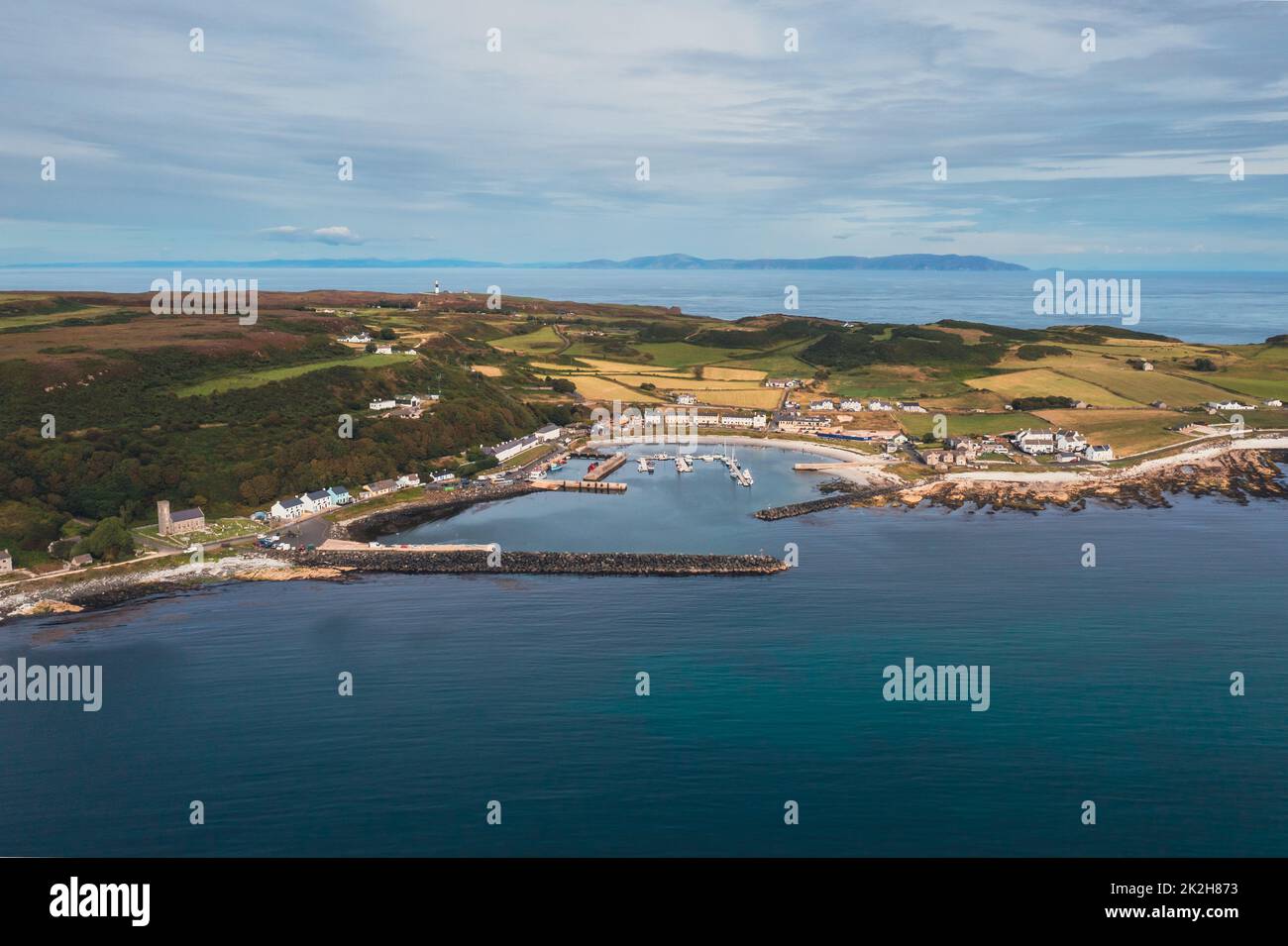 Rathlin Island off the coast of Northern Ireland Stock Photo Alamy