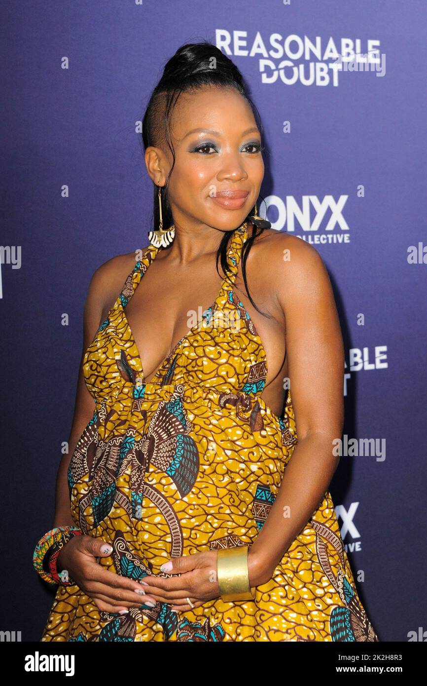 Los Angeles, CA. 22nd Sep, 2022. Tiffany Yvonne Cox at arrivals for REASONABLE DOUBT Premiere