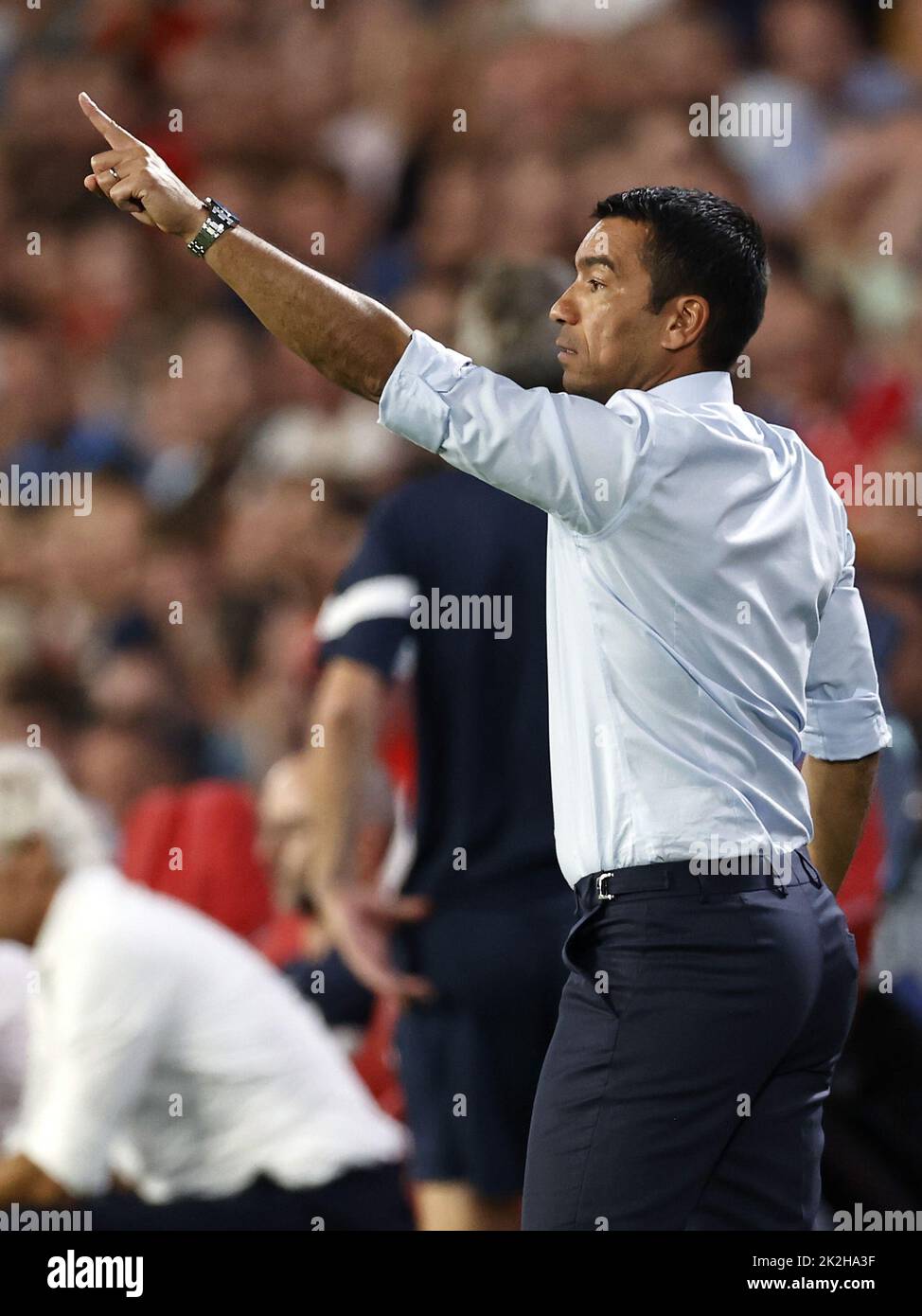 EINDHOVEN Rangers FC coach Giovanni van Bronckhorst during the UEFA