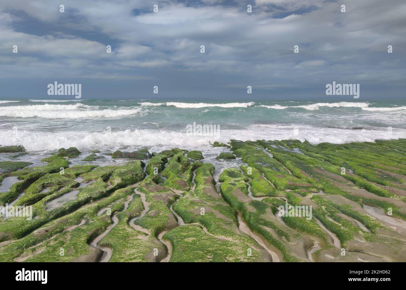 Laomei Green Stone Trough is located in Shimen District on the North ...