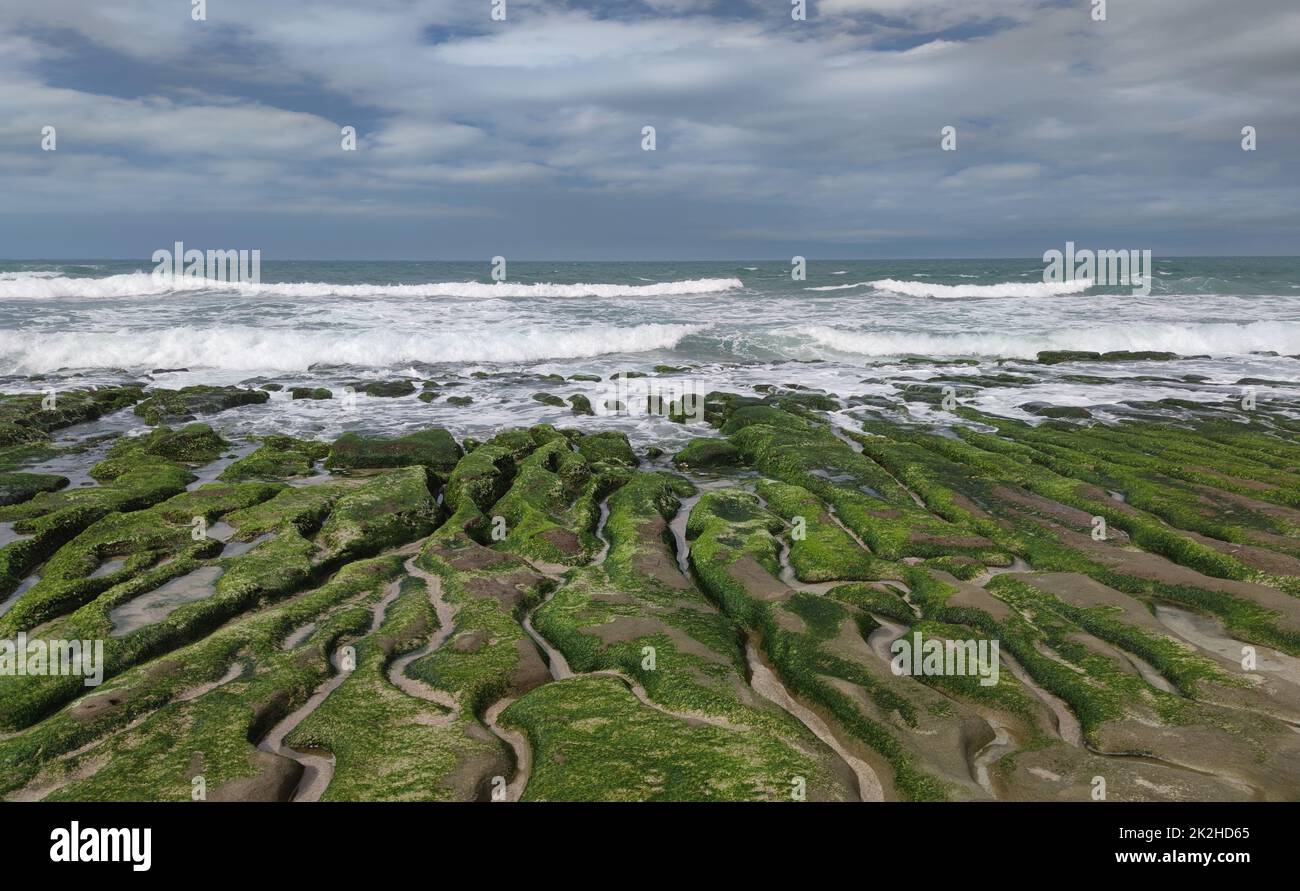 Laomei Green Stone Trough is located in Shimen District on the North ...