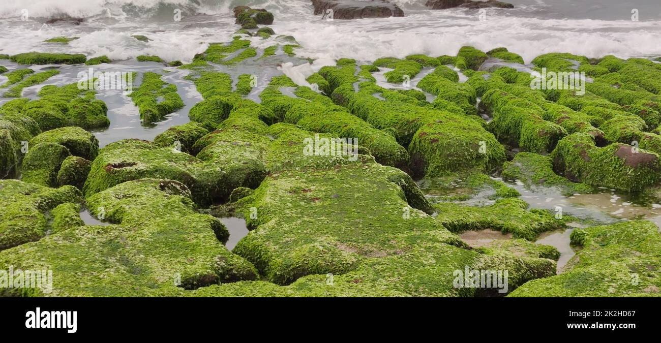Laomei Green Stone Trough is located in Shimen District on the North ...