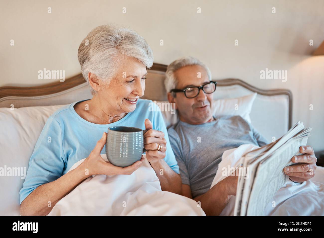 Old man in bed hi-res stock photography and images - Alamy