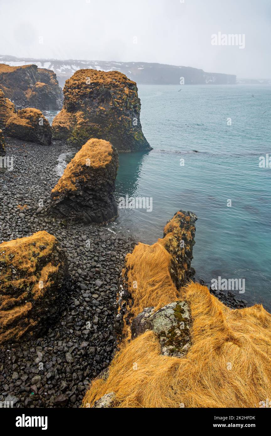 Arnasapi The Bay of Arnarstapi Stock Photo - Alamy