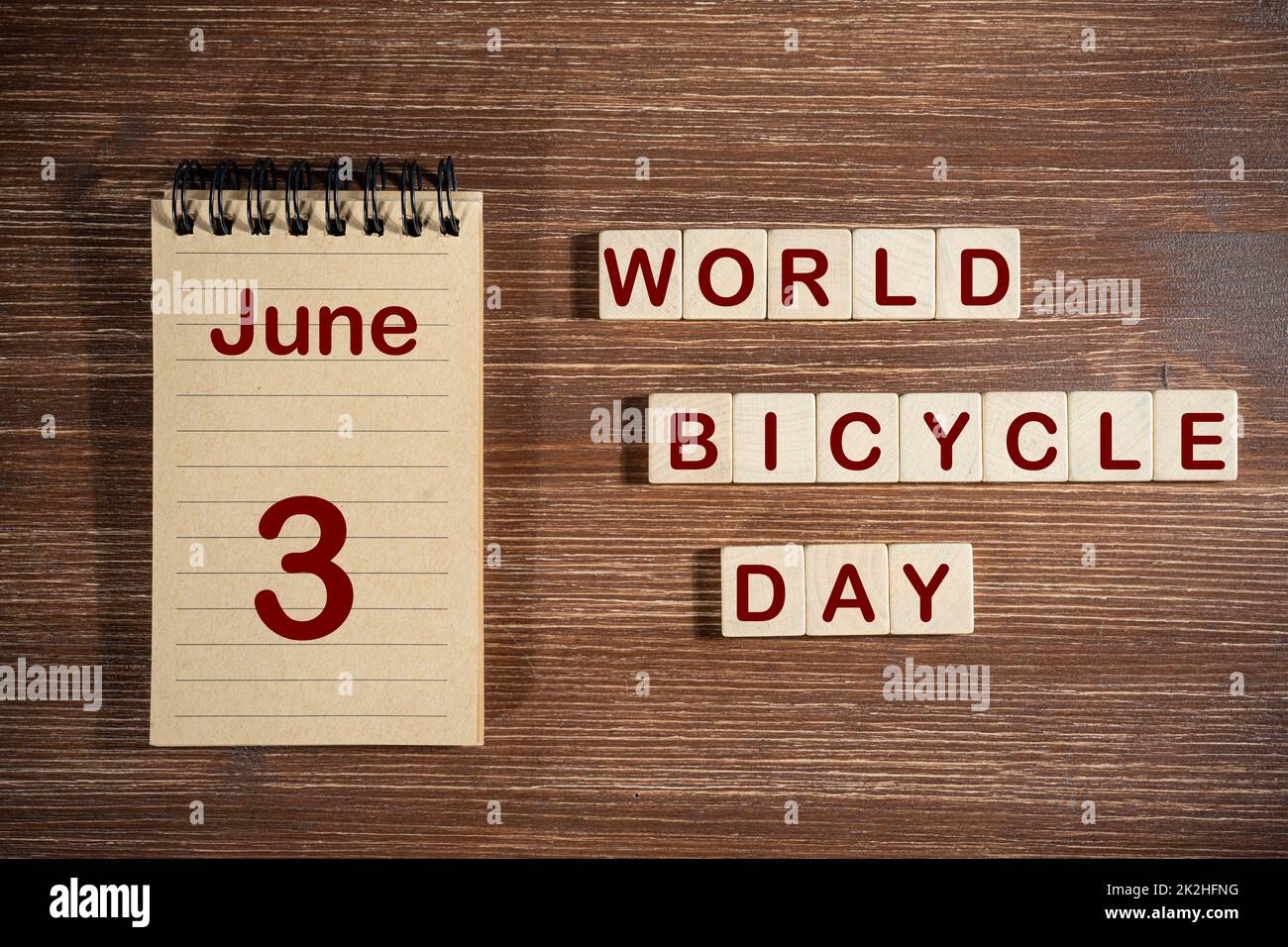 World Bicycle Day Stock Photo