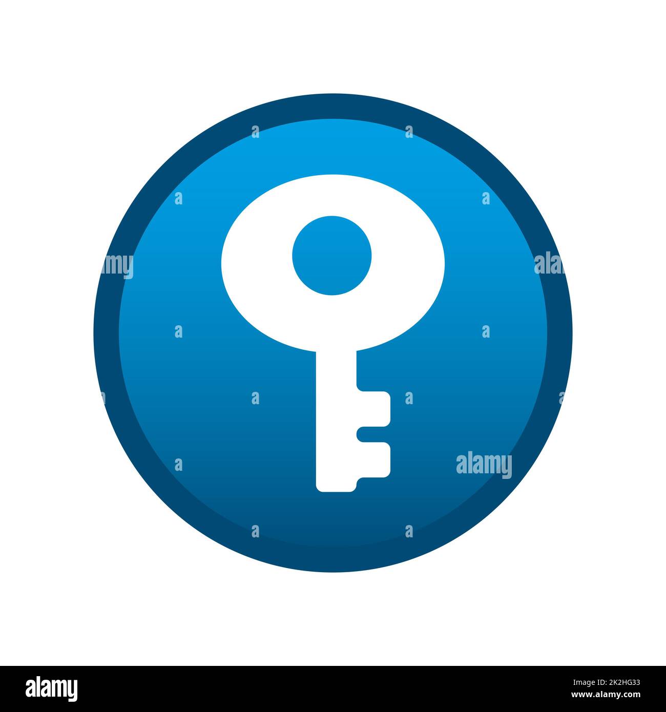Round media key icon on white background Vector Stock Photo Alamy