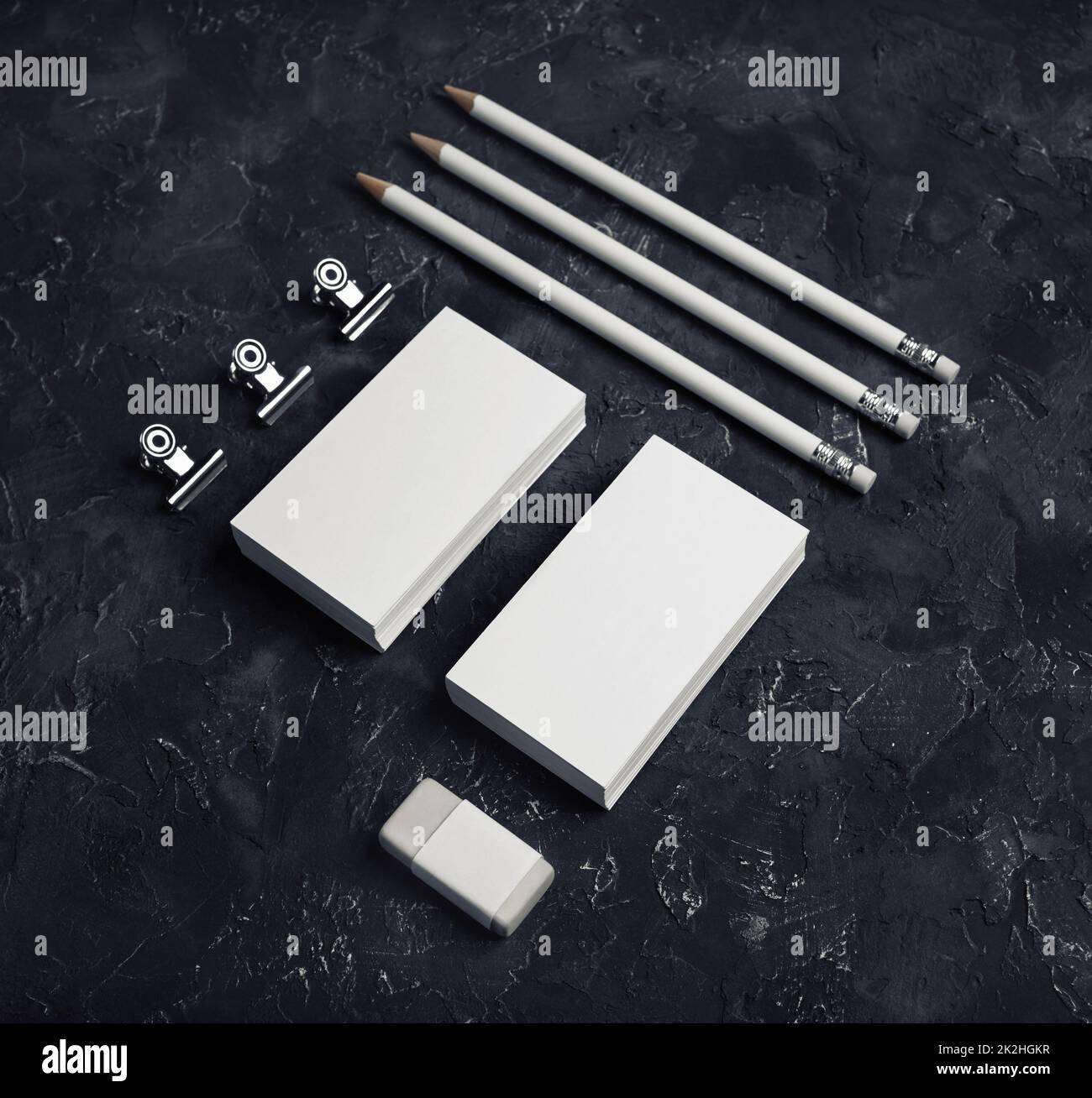 Blank Stationery Template Stock Photo Alamy