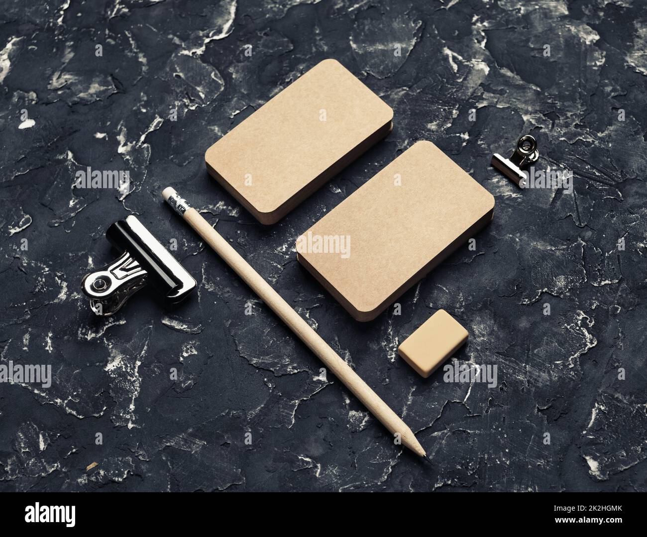 Blank stationery template Stock Photo - Alamy
