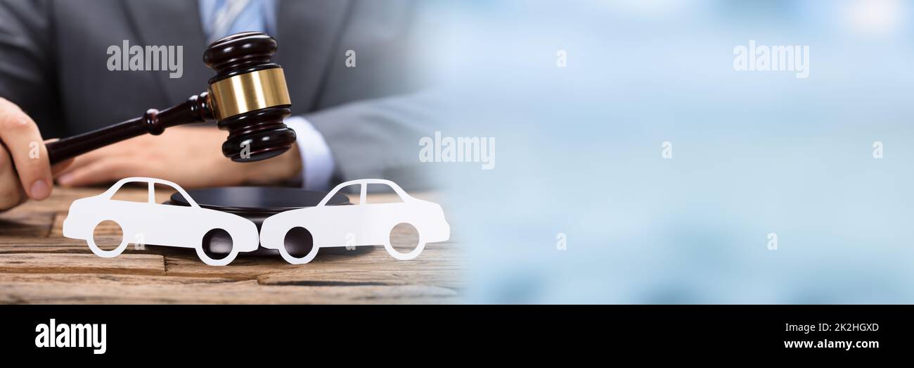 Car Appraisal And Accident Lawyer. Legal Auto Claim Stock Photo - Alamy