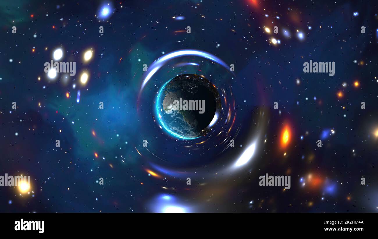 Planet Earth Seen From Space Stock Photo - Alamy