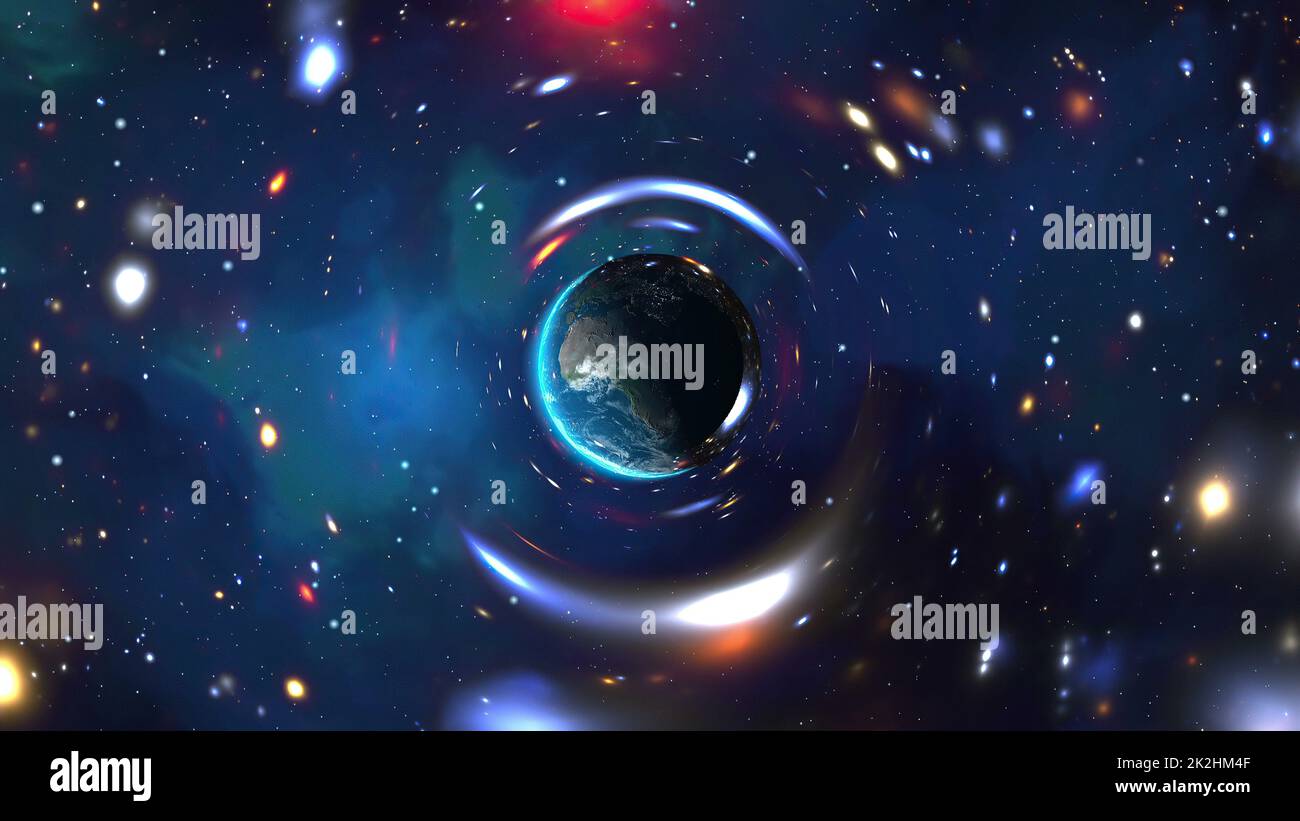 Planet Earth Seen From Space Stock Photo - Alamy