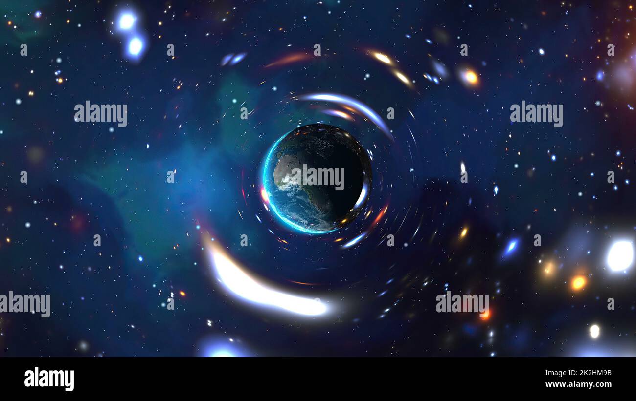 Planet Earth Seen From Space Stock Photo - Alamy