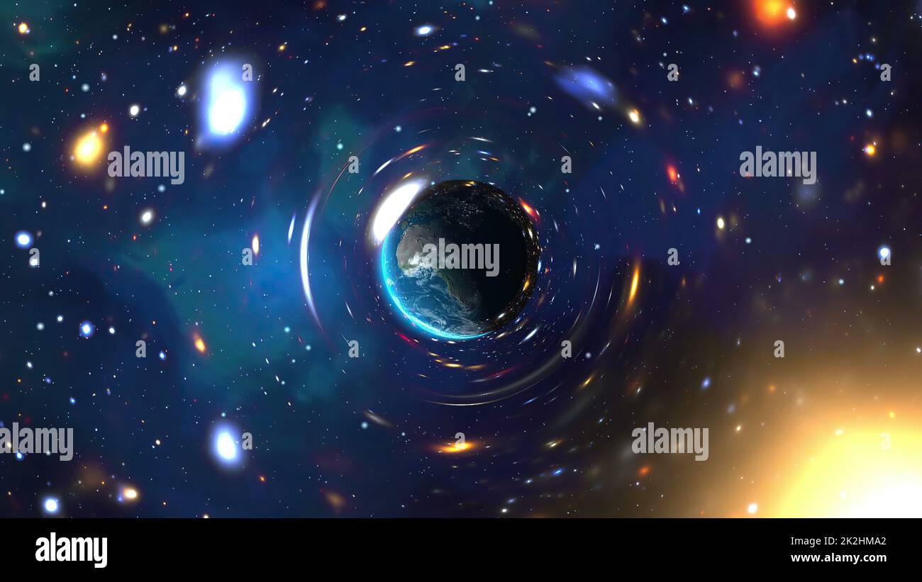 Planet Earth Seen From Space Stock Photo - Alamy