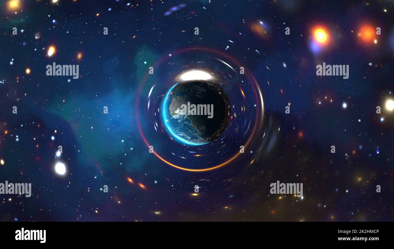 Planet Earth Seen From Space Stock Photo - Alamy