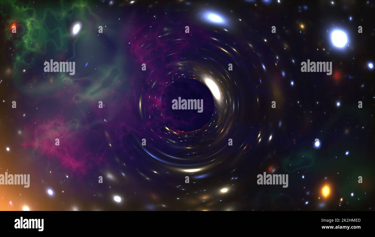 Big Bang In Space The Birth Of The Universe Stock Photo