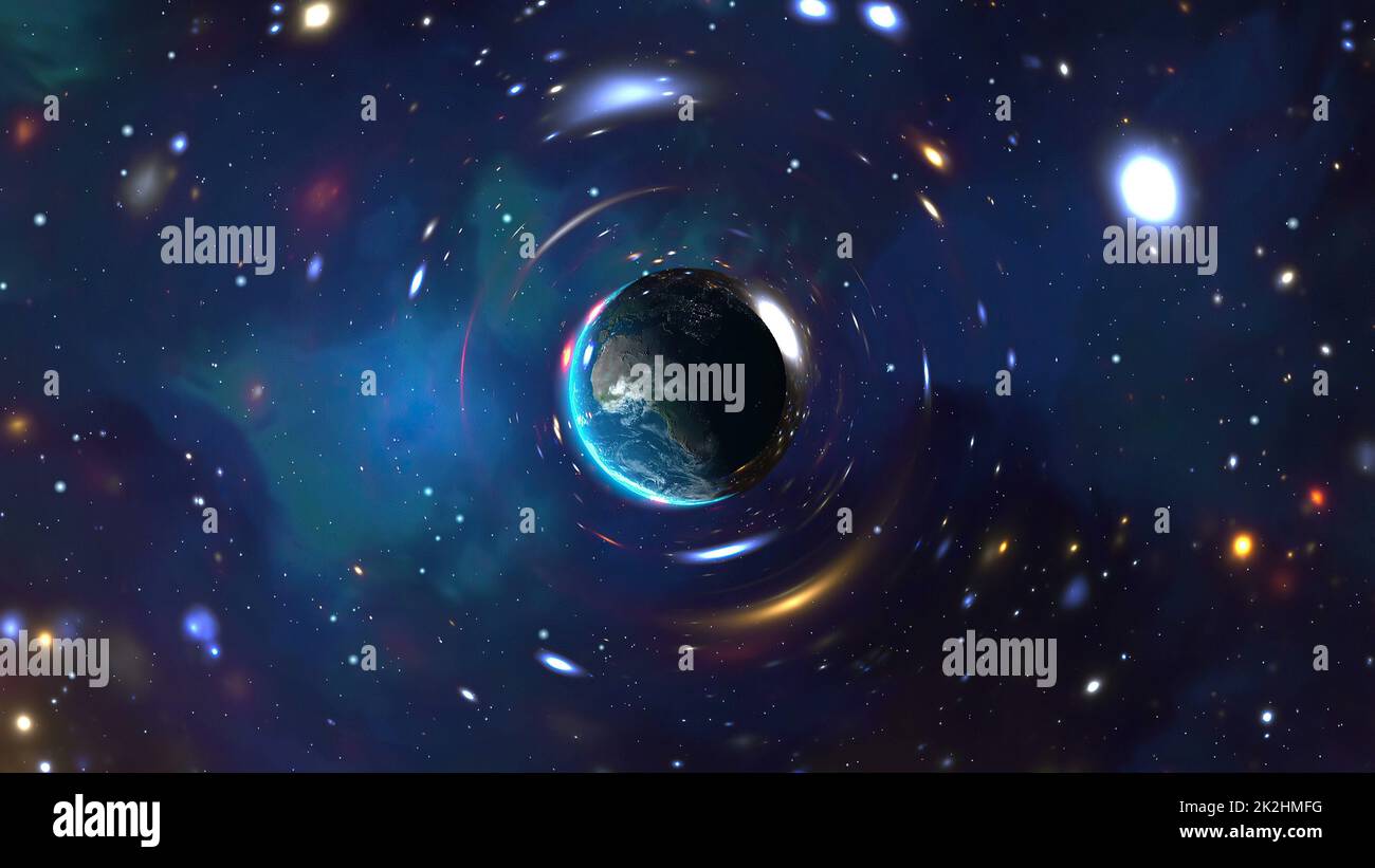 Planet Earth Seen From Space Stock Photo - Alamy